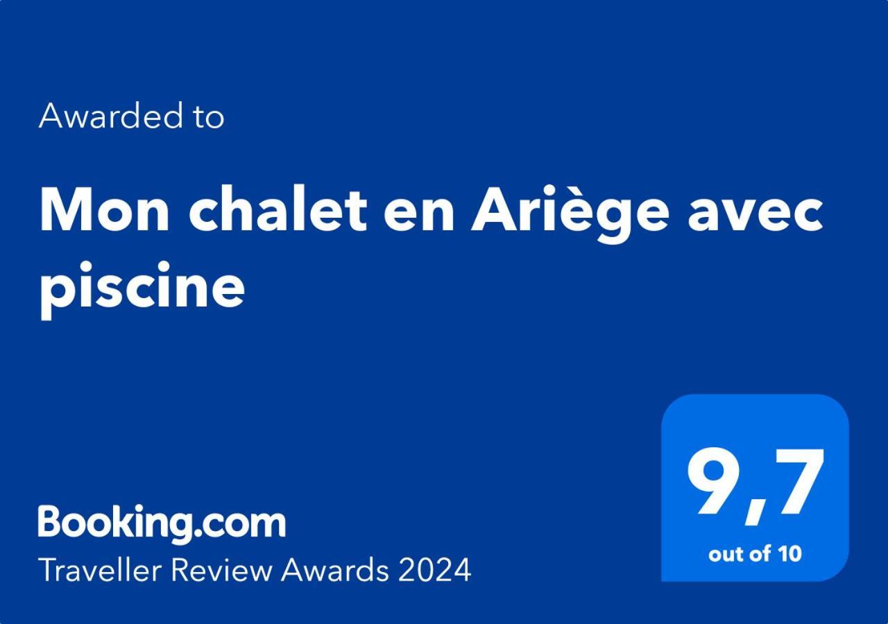 Mon Chalet En Ariege Avec Piscine Daumazan-sur-Arize Rom bilde